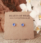 Dome enamel studs.  (various colours)
