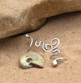 Spiral toe ring