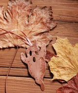 Copper ghost decoration keepsake