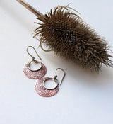 Flower  patterned hoops