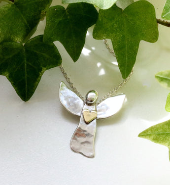 Guardian angel necklace