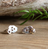 Sugar skull studs