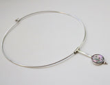 Sterling silver Abalone choker