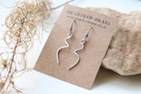 Kinked earrings