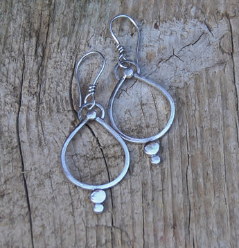 Tear drop earrings