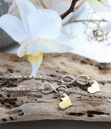 Infinite love bracelet or pendant