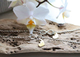 Infinite love bracelet or pendant