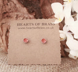 Dome enamel studs.  (various colours)