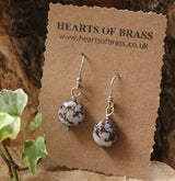 Agate earrings