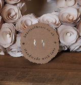 Lightning bolt studs