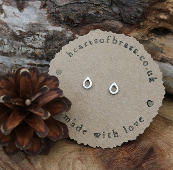 Tear drop studs