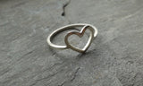 Love heart ring