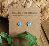 Small enamel hearts. ( various colours )