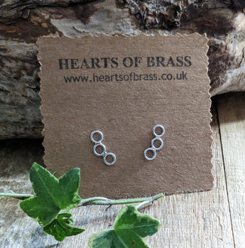 Trio of circle studs