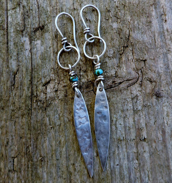 Turquoise drop earrings